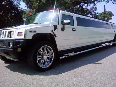 white hummer limo png